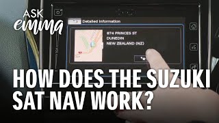 How does the Suzuki Sat Nav work [upl. by Ardnued]