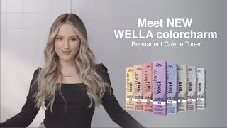 Meet WELLA colorcharm Permanent Crème Toner [upl. by Denise]