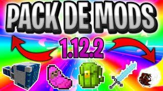 PACK de MODS para MINECRAFT 1122 con 20 MODS  Sin Lag  Mejores mods 1122 44 [upl. by Annatnas]