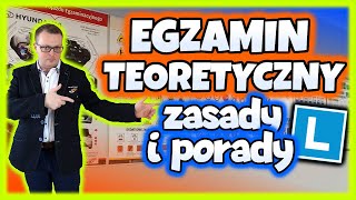 EGZAMIN TEORETYCZNY na PRAWO JAZDY  zasady i porady [upl. by Mcquoid925]