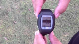 GolfBuddy WT3  Emergency Reboot and Setting the Time [upl. by Gilbart]