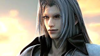 Sephiroth vs Genesis vs Angeal Crisis Core Final Fantasy VII 4K [upl. by Akinuahs]