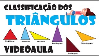 Triângulos e suas classificações [upl. by Nedyrb]