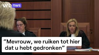 Vrouw verschijnt dronken voor rechter voor rijden onder invloed [upl. by Fife740]