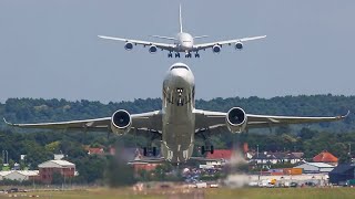 FARNBOROUGH AIR SHOW HIGHLIGHTS  60 MINUTES pure Airshow aviation of 20162018  Airbus A380 4K [upl. by Rimma]