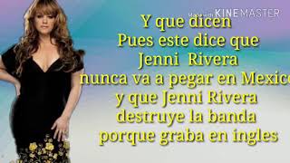 Jenni Rivera  EL NOPAL LETRA [upl. by Socrates717]