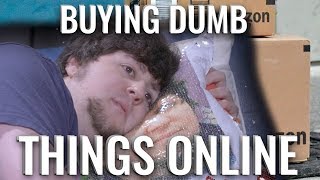 BUYING DUMB THINGS ONLINE  JonTron [upl. by Shirah]