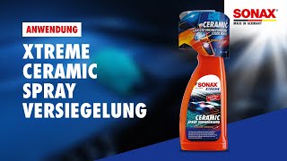 How to use SONAX XTREME Ceramic Spray Coating [upl. by Bohon445]