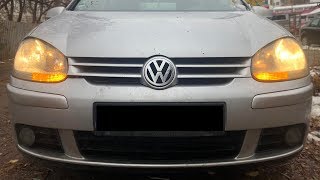 How to activate DRLs day time running lights indicators on VW Golf Mk5 Jetta with VCDS VAGCOM [upl. by Borek]