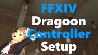 FFXIV Shadowbringers Dragoon Controller Setup [upl. by Tilden]