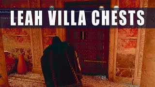 Assassins Creed Valhalla Leah Villa  Leah Villa Garrison locked door and gold chests [upl. by Nehgem39]