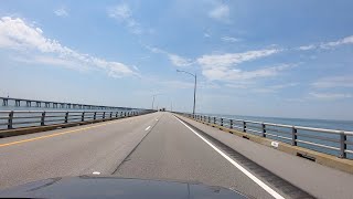 Virginia  Chesapeake Bay BridgeTunnel 2022 [upl. by Atnahc504]