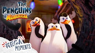 A Christmas Pickle 🎄  The Penguins Of Madagascar  Mega Moments [upl. by Yrahk]