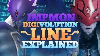 Digimon  Impmon Digivolution Line Explained [upl. by Longawa852]