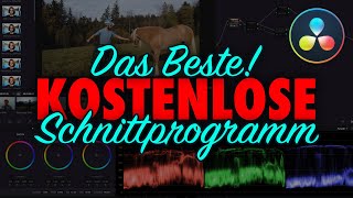 Das BESTE KOSTENLOSE SCHNITTPROGRAMM 2020  DaVinci Resolve [upl. by Anelec320]