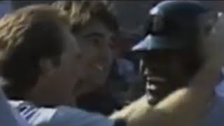 1986 ALCS Gm5 Dave Henderson vs Donnie Moore [upl. by Anawyt]