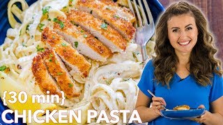 Creamy Lemon Chicken Pasta Recipe [upl. by Moyra]