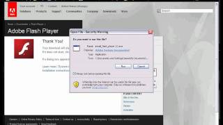 How to Update or Install Adobe Flash [upl. by Ylelhsa]