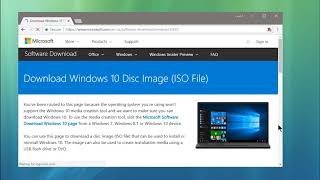 Download Windows 10 Version 1709 ISO 32bit amp 64bit [upl. by Bellis]