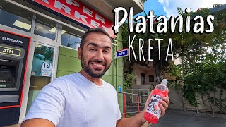 Chania Crete Platanias walking tour 4k Kreta Griechenland [upl. by Dael629]