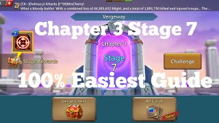 Lords mobile Vergeway Chapter 3 Stage 7 easiest guideVergeway Chapter 3 Stage 7 Lords mobile [upl. by Akirret]