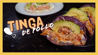 Tinga de POLLO con CHIPOTLE [upl. by Melamie]