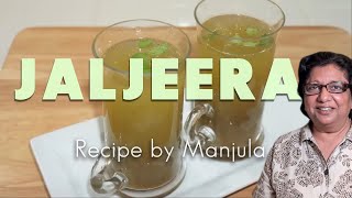 Jaljeera Drink Recipe  Indian Flavored Lemonade Recipe by Manjula [upl. by Janene]