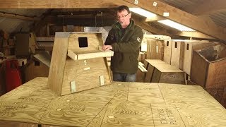 How to Build a Barn Owl Nestbox for a Tree [upl. by Ellinad485]