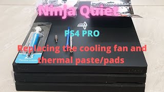 Fan replacement ps4 pro [upl. by Neelloj]