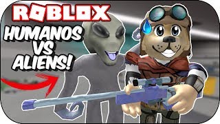 ROBLOX  Humanos VS Aliens  Incursion [upl. by Noreht]