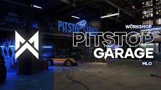 MAP Pitstop Garage  GTA 5 FiveM Interior Map [upl. by Kikelia]