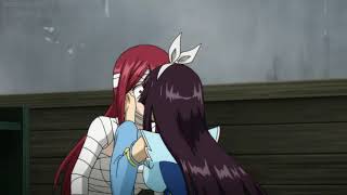 Fairy Tail Yuri Scene [upl. by Thaxter]