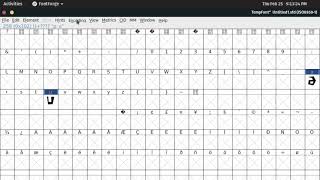 Fontforge Syllabary Tutorial for Conlangs [upl. by Eyk232]