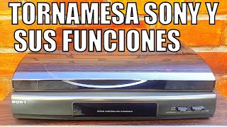 TORNAMESA SONY Y SUS FUNCIONES [upl. by Lais720]