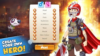 Hero Zero  Multiplayer RPG GAMEPLAY 🤔 Adventure Casual Indie Strategy Free MMO Games fungames fun [upl. by Ayoted177]