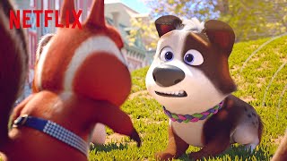 Squirrel Scuffle at the Dog Park  Dog Gone Trouble  Netflix After School [upl. by Clement732]