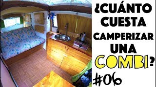 ¿Cuánto cuesta camperizar una combi VANTOUR  06 CAMPERIZACIÓN VW T2 [upl. by Mailiw]