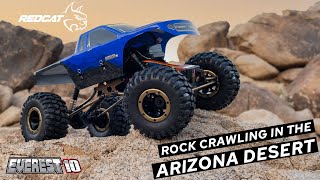 Redcat Everest10  Crawling in the Arizona Desert [upl. by Einna]