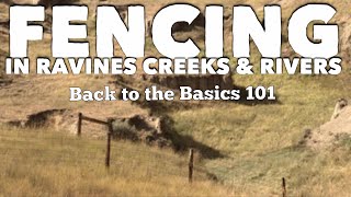 Fencing in ravines creeks and rivers [upl. by Shawna335]