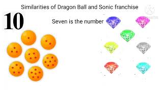 25 Similarities between Dragon Ball and Sonic Franchise [upl. by Boiney]