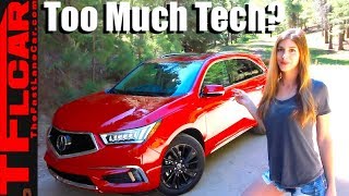 Whats Good Bad and Weird About the 2018 Acura MDX Sport Hybrid [upl. by Alarice982]