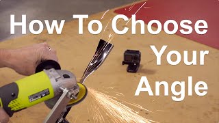 All American Sharpener  How To Choose Your Angle [upl. by Nyer485]