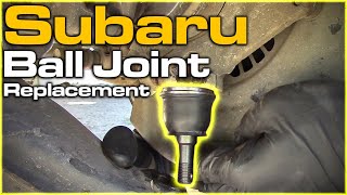 Subaru Ball Joint Replacement [upl. by Ecilahs]