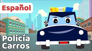 Carros de Policía Para niños en Español  Canciones Infantiles  FunForKidsTV [upl. by Izogn]