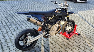 Lets build an 1000cc Supermoto⚡️  KTM 950 SM  Part 1 [upl. by Geminius]