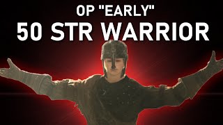 Dark Souls 2  OP Early 50 STR Warrior [upl. by Yeclehc]