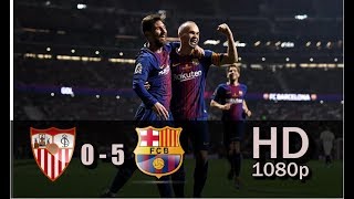 Sevilla vs FC Barcelona ● 05 ● Copa Del Rey final 2018 Highlights● HD ● 1080p● [upl. by Anafetse624]