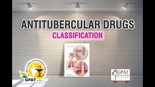 ANTITUBERCULAR DRUGS CLASSIFICATION BY TRICKS  PHARMACOLOGY  GPAT2020 [upl. by Cash]