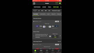 DraftKings Sportsbook App  Stats Hub [upl. by Lucila282]