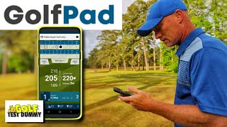 Golf Pad GPS App Review  Golf Test Dummy [upl. by Annia528]